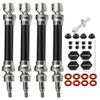 RCMYou Drive Shaft CVD Axles for 1/10 Big Rock V3 3S BLX 4x4 4WD,4Pcs RC Upgrades Parts,Front Rear Driveshafts for New Big Rock V3,RC Car Model #ARA4312V3,Black (More Power) view 1
