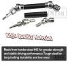 RCMYou Drive Shaft CVD Axles for 1/10 Big Rock V3 3S BLX 4x4 4WD,4Pcs RC Upgrades Parts,Front Rear Driveshafts for New Big Rock V3,RC Car Model #ARA4312V3,Black (More Power) view 4