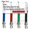 RCMYou Drive Shaft CVD Axles for 1/10 Big Rock V3 3S BLX 4x4 4WD,4Pcs RC Upgrades Parts,Front Rear Driveshafts for New Big Rock V3,RC Car Model #ARA4312V3,Red (More Power) view 2