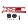 Aluminum Alloy Wheelie Bar Set for 1/10 22S 2WD RC Drag Car, Red Front Rear Suspension Arms, Racing Upgrade Parts view 1