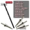 RCMYou Shock Standoff Upgrades Part for 1/8 1/7 6S BLX 4WD Typhon Kraton Outcast Mojave Notorious Infraction Felony Talion Limitless 6S BLX,4PCS #45 Steel EXB Shock Standoff,#ARA330703,Silver view 2