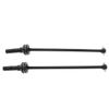Front/Rear Driveshaft Harden #45 Steel Drive Shaft 9550 for 1/8 Traxxas Sledge 4WD Monster Truck 95076-4 Upgarde Parts (Black) view 2