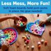 Creativity for Kids Pom Pom Pictures: Magical - Rainbow and Unicorn Sensory Toy Boards (8" x 8"), Preschool and Toddler Crafts, Unicorn Gifts (Ages 3+) view 4