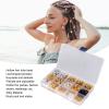 Dreadlocks Beads Set Alloy Hair Braiding Beads Hair Extensions Hair Coils Pendant Rings Jewelry Decorations for Cosplay Events Party view 3