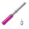 Glow Plug Igniter+N3 Hot Spark Glow Plugs Igniter Nitro Engine Starter Tools Support AA Batteries for 1/10 Nitro Engine RC Car Buggy Truck Model PlaneRose Red view 1