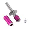 Glow Plug Igniter+N3 Hot Spark Glow Plugs Igniter Nitro Engine Starter Tools Support AA Batteries for 1/10 Nitro Engine RC Car Buggy Truck Model PlaneRose Red view 2