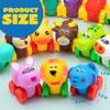 JOYIN Animal Cars, Soft Rubber Car Set Toy, Baby Mini Vehicles, Bath Toy Car for Boys and Girls,Summer Beach and Pool Activity Gift, Party Favors for Kids, Christmas Kids Gifts view 2