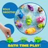 JOYIN Animal Cars, Soft Rubber Car Set Toy, Baby Mini Vehicles, Bath Toy Car for Boys and Girls,Summer Beach and Pool Activity Gift, Party Favors for Kids, Christmas Kids Gifts view 3