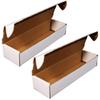 2-Pack  800-count Trading/Gaming Card Storage Box  Woodhaven Trading Firm Brand view 1
