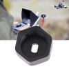RC Helicopter Motor Nut, Replacement Portable Perfectly Compatible Spare Parts Black for RC Enthusiasts, Repair Maintenance and DIY Projects view 2