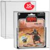 EVORETRO Action Figure Display Case Protector Compatible with Star Wars, Marvel Legends & GI Joe (Carded) 3.75'' Figurine 6/9, 44MM Depth view 1