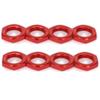 Aluminum RC Wheel Nuts 17mm Thread 1.0mm for RC ARRMA HSP AXIAL FS HIMOTO Redcat Upgraded Hop-Up Parts 8pcs/Set (Red) view 4