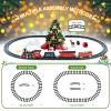 Shemira Christmas Train Set, Train Toys for Boys Girls,Toy Train with Light Smoke and Sound, Steam Train Set for Around Christmas Tree, Toys Gifts for 3 4 5 6 7 8+ Year Old Kids view 4