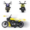 CYYSFIVQZ Toy Motorcycle,Pull Back Motorcycle Toy with Sounds and Lights,1:12 Alloy Motorcycle Model for Boys,Pull Back Motorcycle Toys Gift for Boy Girl (Yellow) view 3