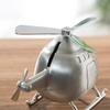 COHEALI Metal Money Saving Bank Coin Bank Helicopter Kids Piggy Bank Piggy Bank for Boys Piggy Bank for Adults Coin Box Money Collection Helicopter Bank view 3