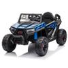 TOBBI 12V Kids Electric Car, Ride On Toy Truck to Drive for Aged 3-6-Blue view 1