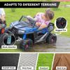 TOBBI 12V Kids Electric Car, Ride On Toy Truck to Drive for Aged 3-6-Blue view 3