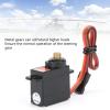 DS031MG Micro Mini Digital Servo, Metal Gear Micro Mini Digital Servo Resistance with Screw for FW450 RC Helicopter view 4