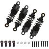 Aluminum RC Shocks Absorbers Damper for Tamiya TT01 Mf-01x 1/10 RC Car Upgrades Parts 4 pcs/set(Black) view 3