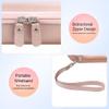 Elonbo Carrying Case for Blinger Deluxe Glam Collection,Refill Gems, Bedazzler Kit with Rhinestones, Hair Gems or Jewels, Glam Styling Tool Organizer Holder, Rose gold(CASE ONLY,Device not Included) view 4