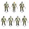 78-in-1 Army Men Toys Sets with Realistic Military Truck/Helicopter/Kayak Boat/Motorcycle/Army Men Action Figures/Weapon Gears, Army Toys Gift for Boys Kids 4-7 6-8 8-14 Fun Birthday Party Favors view 4
