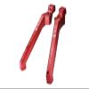 Aluminum 7075-T6 Rear Chassis Brace For Traxxas 1/8 4WD Sledge Monster Truck 95076-4 - 2Pc Set Red view 1