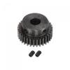 uxcell 1Mod 33T Pinion Gear 10mm Bore Hardened Steel Motor Rack Spur Gear with Step for RC Car Truck Buggy Gear Drive view 1