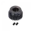 uxcell 1Mod 28T Pinion Gear 12mm Bore Hardened Steel Motor Rack Spur Gear with Step for RC Car Truck Buggy Gear Drive view 1