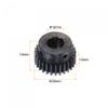 uxcell 1Mod 28T Pinion Gear 12mm Bore Hardened Steel Motor Rack Spur Gear with Step for RC Car Truck Buggy Gear Drive view 2