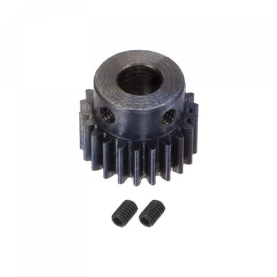 uxcell 1Mod 22T Pinion Gear 8mm Bore Hardened Steel Motor Rack Spur Gear with Step for RC Car Truck Buggy Gear Drive