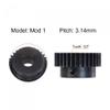uxcell 1Mod 32T Pinion Gear 10mm Bore Hardened Steel Motor Rack Spur Gear with Step for RC Car Truck Buggy Gear Drive view 3