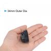 uxcell 1Mod 32T Pinion Gear 10mm Bore Hardened Steel Motor Rack Spur Gear with Step for RC Car Truck Buggy Gear Drive view 4