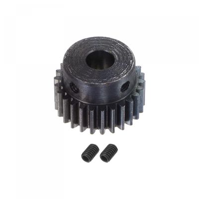 uxcell 1Mod 26T Pinion Gear 8mm Bore Hardened Steel Motor Rack Spur Gear with Step for RC Car Truck Buggy Gear Drive