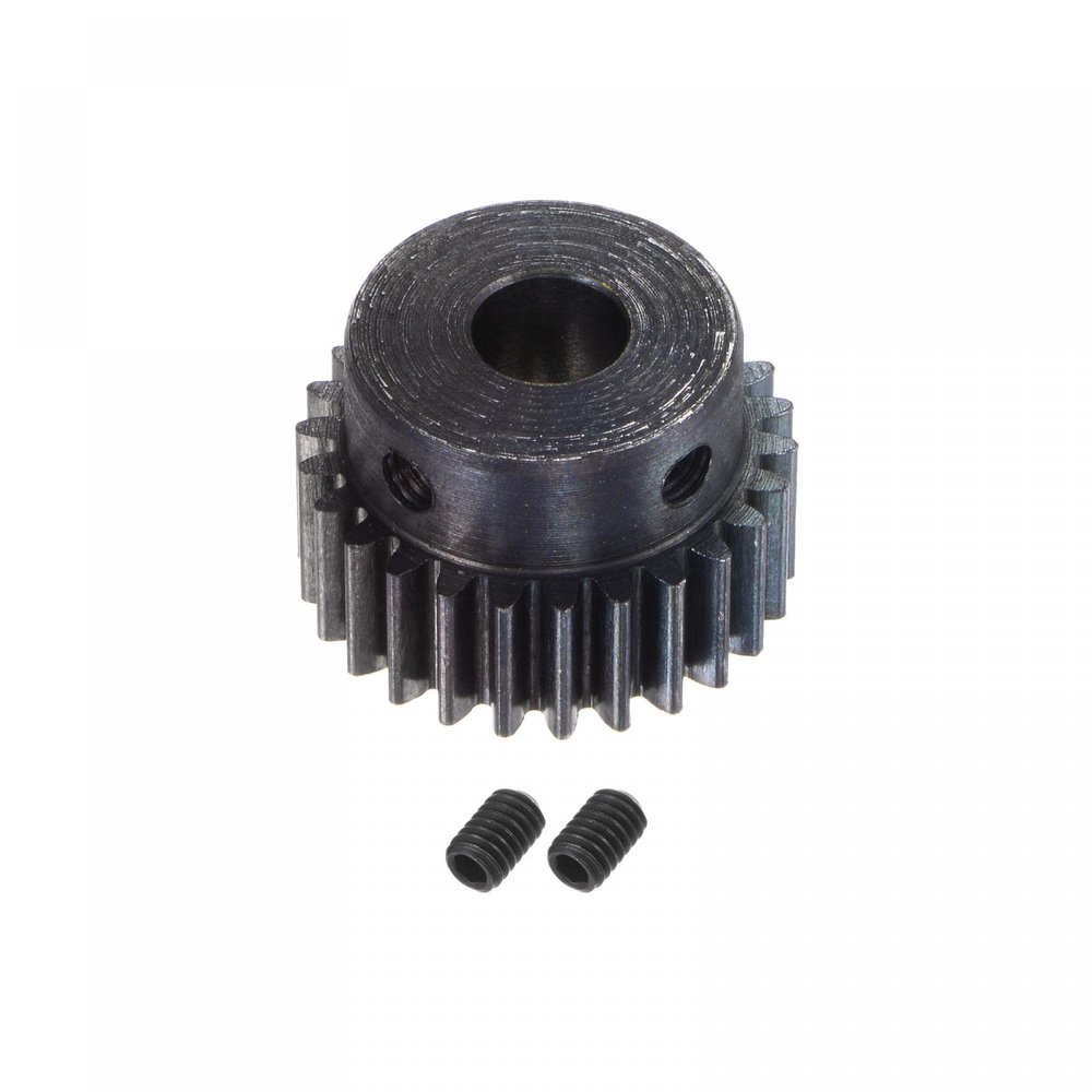 uxcell 1Mod 26T Pinion Gear 8mm Bore Hardened Steel Motor Rack Spur Gear with Step for RC Car Truck Buggy Gear Drive