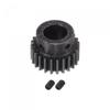 uxcell 1Mod 24T Pinion Gear 12mm Bore Hardened Steel Motor Rack Spur Gear with Step for RC Car Truck Buggy Gear Drive view 1