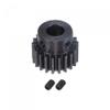 uxcell 1Mod 21T Pinion Gear 8mm Bore Hardened Steel Motor Rack Spur Gear with Step for RC Car Truck Buggy Gear Drive view 1