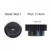 uxcell 1Mod 32T Pinion Gear 6mm Bore Hardened Steel Motor Rack Spur Gear with Step for RC Car Truck Buggy Gear Drive view 3