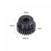 uxcell 1Mod 26T Pinion Gear 8mm Bore Hardened Steel Motor Rack Spur Gear with Step for RC Car Truck Buggy Gear Drive, 2 Set view 2