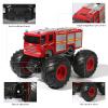 VijiSuki Remote Control Fire Truck Monster Truck Toy,1/18 RC Fire Truck,2.4GHz Offroad Hobby RC Racing Car with LED, High Speed, Best Gift for Kids view 3