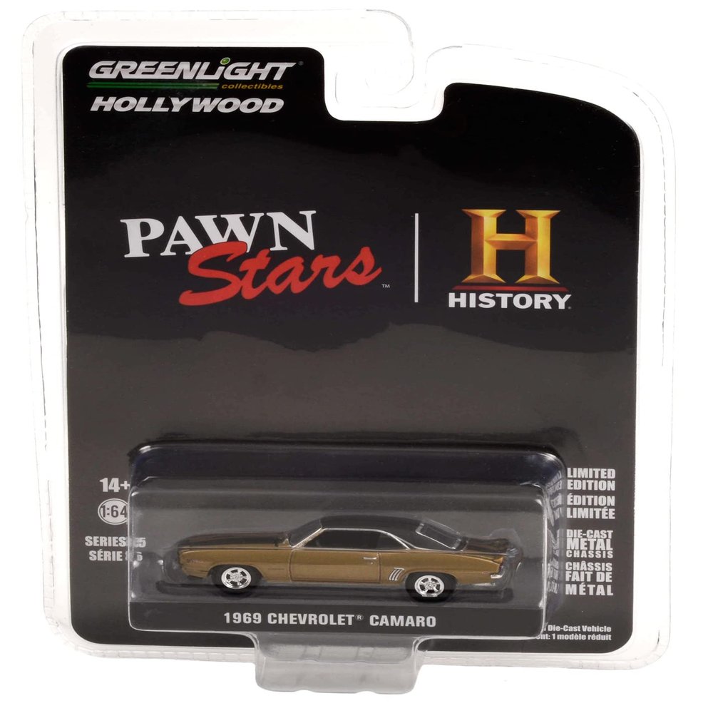 Greenlight 1:64 Hollywood Series 35 - Pawn Stars (2009-Current TV Series) - 1969 Camaro Z/28 44950-C [Shipping from Canada]