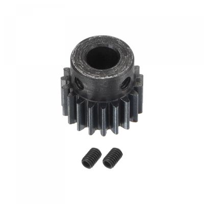 uxcell 1Mod 19T Pinion Gear 8mm Bore Hardened Steel Motor Rack Spur Gear with Step