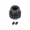 uxcell 1Mod 19T Pinion Gear 8mm Bore Hardened Steel Motor Rack Spur Gear with Step view 1