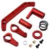 Aluminium Steering Servo Saver Complete Set EA1009 EA1011 for JLB Racing Cheetah 1/10 Brushless RC Car Monster Truck Upgrade ( Color : Golden 6869 ) view 4