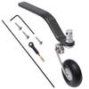 50cc Nitro Great Plane Landing Gear Carbon Tail Wheel Assembly 1.5 inches Rubber Tire Kit RC Airplane Replacement Parts view 1