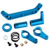 Greendhat Aluminium Steering Servo Saver Complete Set EA1009 EA1011 for JLB Racing Cheetah 1/10 Brushless RC Car Monster Truck Upgrade ( Color : Blue 6871 ) view 1