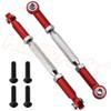 Greendhat Metal Aluminum Steering Linkage Rod for JLB Racing Cheetah 1/10 Brushless RC Car Monster Truck Upgrade Parts ( Color : Red 6862 ) view 1