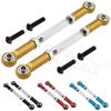 Greendhat Metal Aluminum Steering Linkage Rod for JLB Racing Cheetah 1/10 Brushless RC Car Monster Truck Upgrade Parts ( Color : Red 6862 ) view 2