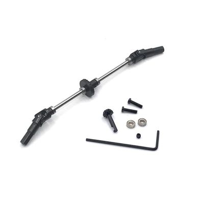 Greendhat Metal Front Axle Steel Gear Bridge Kit for WPL C14 C24 C34 B14 B24 B16 B36 1/16 RC Car Upgrade Parts ( Color : As Shown )