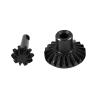 Greendhat Metal Front Axle Steel Gear Bridge Kit for WPL C14 C24 C34 B14 B24 B16 B36 1/16 RC Car Upgrade Parts ( Color : As Shown ) view 3