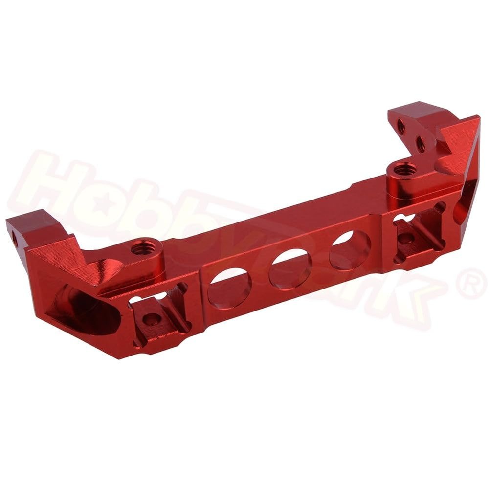 Greendhat Trx4 Aluminum Front Bumper Mounts Replacement of TRA8237 for Traxxas TRX-4 1/10 RC Crawler Car Upgrade Parts ( Color : Red 6737 )